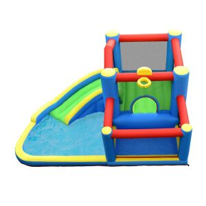 Timeless Tools felfújható vízipark csúszdával, trambulinnal és medencével - Timeless Tools