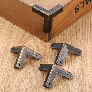 8 db Antik bronz fém sarokvédő 135863531 - Fém díszítőelem