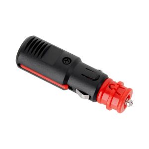 Mufă universală brichetă auto 12/24 V, pentru cablu, cu cleme 128273133 - Prize auto si incarcatoare