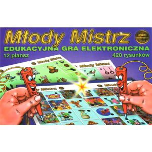 Jawa Young Master elektronikus oktatójáték használat közben - Logikai játék