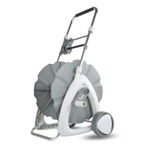 Vartco kerti tömlőkocsi acél vázzal, 45m kapacitás - Tömlőkocsi