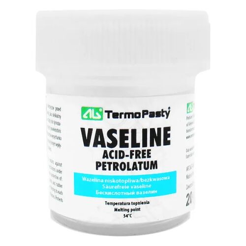 Technikai savmentes vazelin petrolatum 20g-os üvegben, alacsony olvadáspontú, savmentes kőolaj zselé