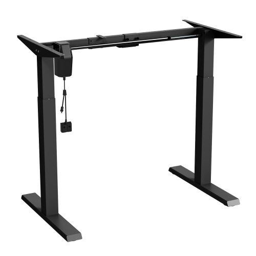 Elektromos állítható asztalváz 73–123 cm, 70 kg teherbírás, fekete ER-403B