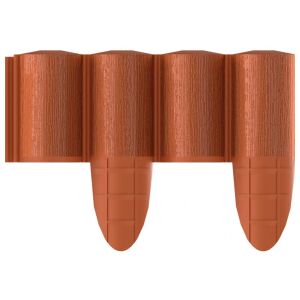 Palisadă de grădină Cellfast ECO cărămizie, 2,4 metri - Borduri gradina