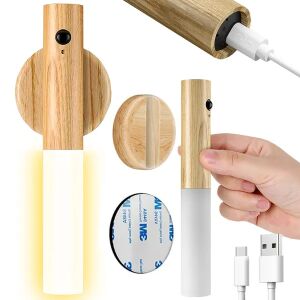 LED meleg fényű mágneses fali lámpa mozgásérzékelővel, USB-C-s akkus 130469339 - Fali lámpa