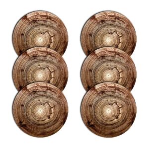 Kör alakú filc asztali alátét szett, 6 db, 33 cm, Kempas minta 128277787 - Poháralátét