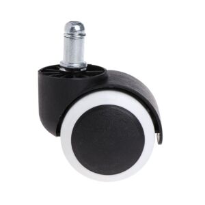Rotita universala scaun de birou, cauciuc, 1 buc, negru 128278097 - Rotile scaune de birou