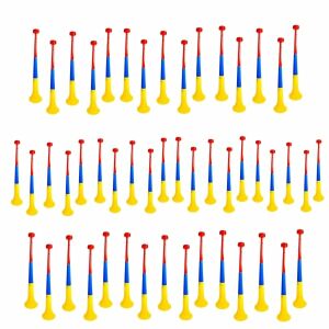 Zestaw 50 trójkolorowych vuvuzeli - Stadion Horns, Imprezy, Wydarzenia 128278452 - Piłka nożna