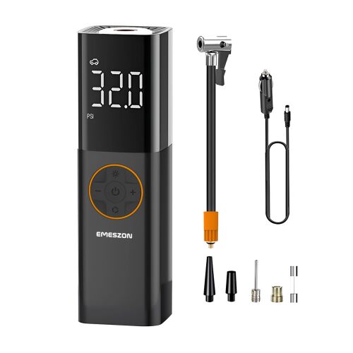 Compresor de aer EMESZON 4 în 1 cu accesorii