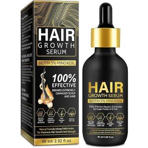 Prémium minoxidilt és biotint tartalmazó szérum a fejbőr helyreállítására és az extrémen sérült haj regenerálására, NOVA KISS®, 60 ml 128278829 - Hajnövekedés serkentő készülék