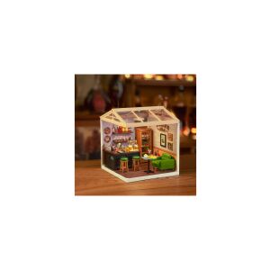 Puzzle 3D, DIY Mini domek Leisurely Cheers Bar, plastik, RolIfe, 142 elementy 136050900 - Puzzle 3D