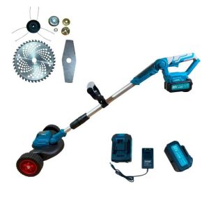 HAYAMI HA-1030 Bezdrôtová kolesová kosačka na trávu s 2 batériami a nabíjačkou - Kosačky na trávu a orezávačky