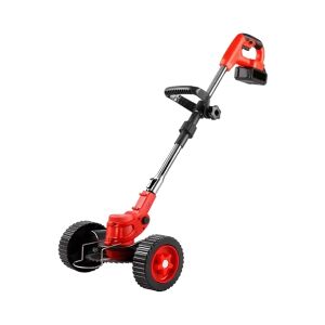 Weber Tech Tools 21V Akkumulátoros Kerekes Fűkasza, piros, kerekekkel, könnyű gyepápoláshoz - Weber