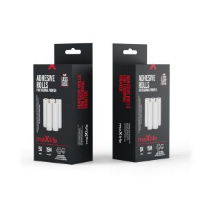 Maxlife ragasztótekercs készlet hőnyomtatóhoz 128280150 - Maxlife