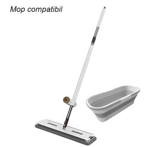 8 db-os mikroszálas felmosótörlő készlet, szürke, 45 x 11 cm 136114131 - Takarító Eszközök