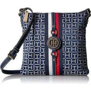 Tommy Hilfiger női Jaden Monogram kék crossbody táska 128280493 - Tommy Hilfiger