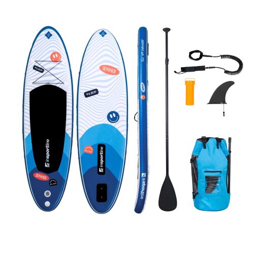 Paddleboard tartozékokkal inSPORTline Wavelet 9'6" kék
