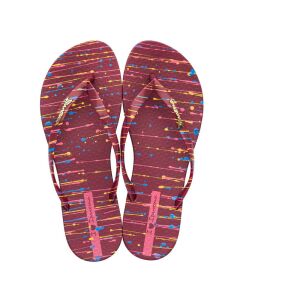 Ipanema Wave Art Női Papucs - Bordó 130716593 - Női lábbeli