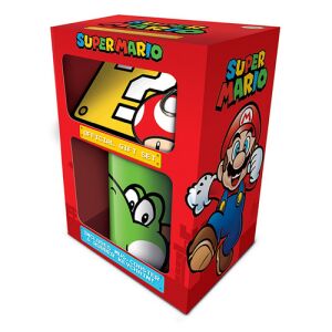 Pyramid GP85205, Super Mario & Yoshi, Official, Darčeková súprava hrnčeka, tácky a kľúčenky 135833571