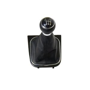 Rukoväť radiacej páky 6-stupňovej manuálnej prevodovky pre VW Golf 5/6 s koženým krytom - Automobilové prevodovky