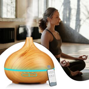 BIG1 Fahatású aromaterápiás párologtató / ultrahangos párásító 400ML 128283668 - Levegőkezelés