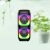 ABS-2402 hordozható party hangszóró RGB LED fényekkel és erős basszussal - Bluetooth hangfal 1800mAh akkumulátorral