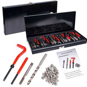 Flinke 138 részes menetjavító készlet praktikus tárolóbőröndben 128286441 - Menetjavító