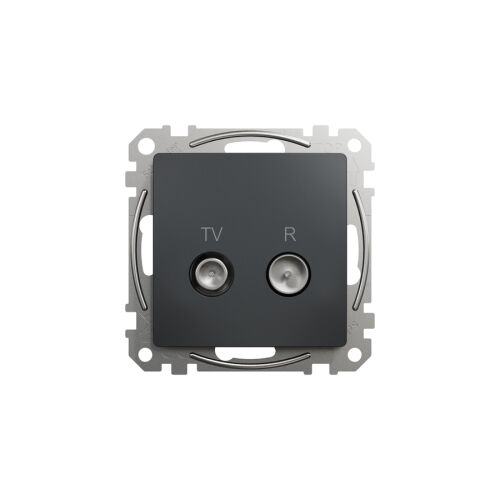 Schneider Sedna Design TV/R aljzat végzáró 4 dB antracit SDD114471R 128298014