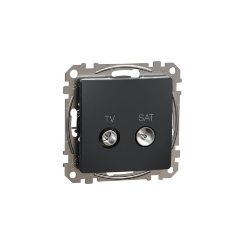 Schneider Sedna Design TV/SAT aljzat végzáró 4 dB antracit SDD114471S 128298015