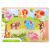Tooky Toys Szafari Állatok Fa Fogantyús Puzzle Csomagolásban