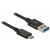 Kabel Delock SuperSpeed USB, 10 Gbps (USB 3.1 Gen 2) USB Type-C wtyk &gt; USB Type-A (83983) 128298582