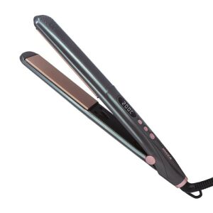 Jocca 1583 Digital Hair Straightener, grey and rose gold, with digital temperature control - Jocca