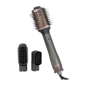 Jocca 3 in 1 hair dryer brush, 2415 model, with oval brush, semi-straightening brush, and concentrator nozzle - Hair styling brush