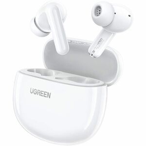 Ugreen HiTune T3C True Wireless fülhallgató, Fehér, Bluetooth 5.4, IPX5 vízálló, töltőtok - Ugreen