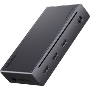 Ugreen Revodok Max 208 dokkoló állomás, 4x Thunderbolt 4, 3x USB, RJ45, DC 140W (25053EU) 128301918 - Laptop kiegészítő