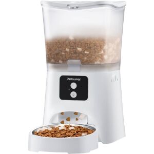 Intelligens ételadagoló Petsuper PF02-2 WiFi 3L (fehér)