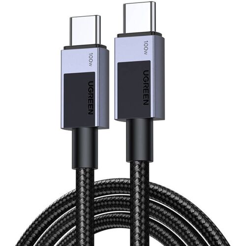 UGREEN L512 3 méteres USB-C - USB-C PD töltőkábel, szürke - Kábel és tartozék