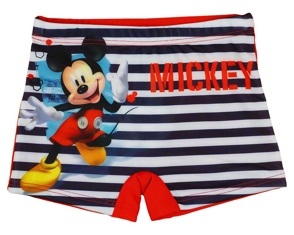 Kisfiú fürdőboxer Mickey egér mintával - 122-es méret