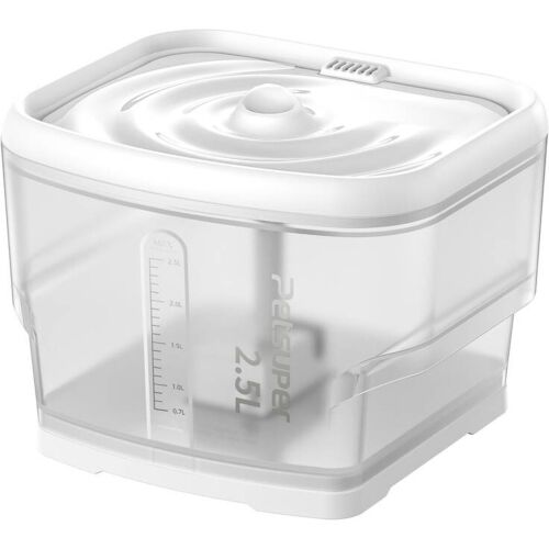 Intelligens szökőkút házi kedvenceknek Petsuper PW03 2,5L (fehér) 128303454