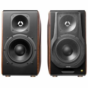 Edifier S3000MKII polc hangszórók, barna fa bevonattal - Műszaki cikk & Elektronika