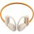 Havit E553BT bézs vezeték nélküli csonthoz vezető fejhallgató, a fülhallgatók eleje látható