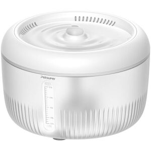 Intelligens szökőkút házi kedvenceknek Petsuper PW02 2,5L (fehér) 128304835 - Állattartás