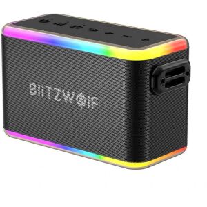 Blitzwolf BW-WA6 80W vezeték nélküli Bluetooth hangszóró RGB világítással - Audio