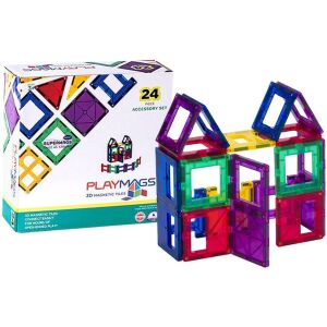Mágneses csempe 3D Playmags 162 - 24 db-os készlet