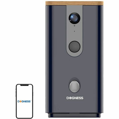 Intelligens snacketető kamerával T03 Dogness fekete (T03 Black) 128305138