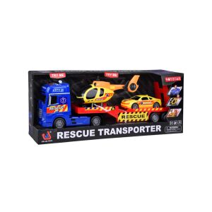 Mentőkészlet Teherautó Helikopter, Autó