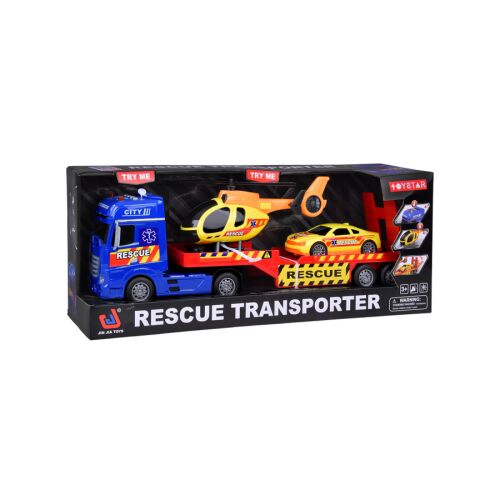 Mentőkészlet Teherautó Helikopter, Autó