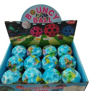 Pattogós labda - földgömb