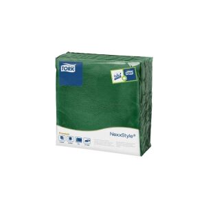Tork szalvéta Nexxstyle Range Premium 38X39cm, 2 rétegű, SÖTÉTZÖLD, 50 lap/csg, 18csg/karton 128307088 - Tork