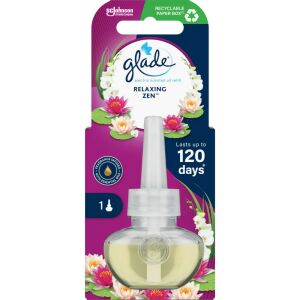 Glade Relaxing Zen elektromos illatolajos utántöltő, 20ml, akár 120 napig tart - Glade